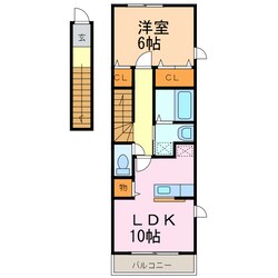 ファミール江明の物件間取画像